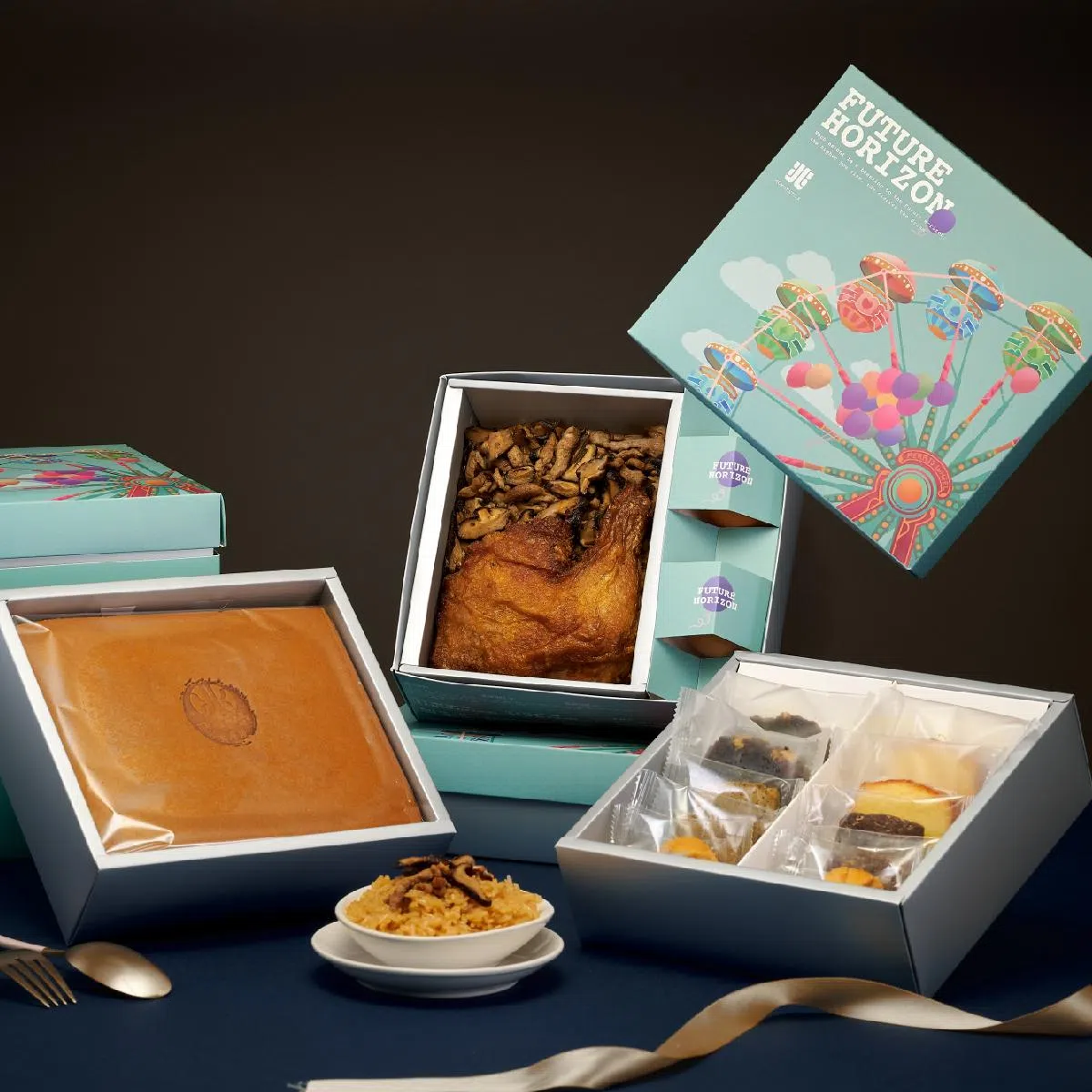 樂園‧摩天輪禮盒 三層