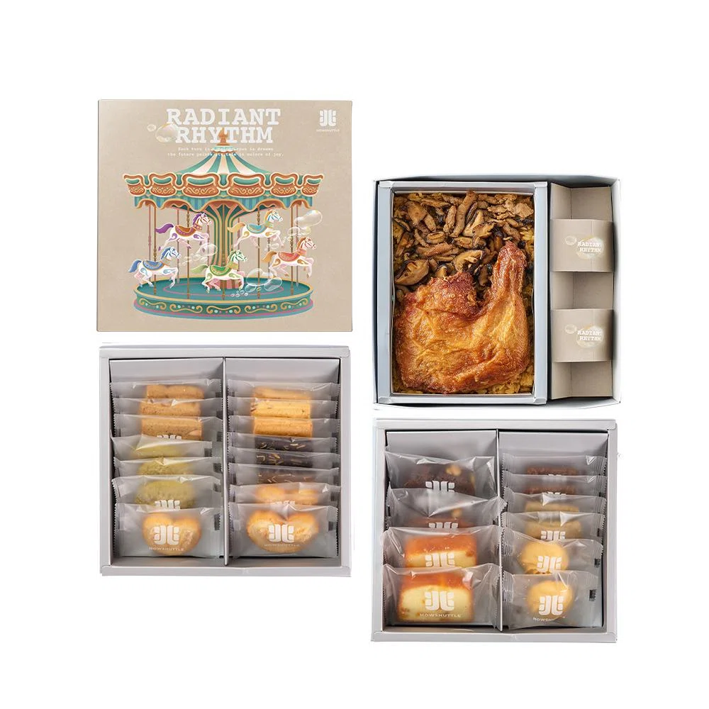 樂園‧旋轉木馬禮盒 三層(12/16兩)-HOR03T12