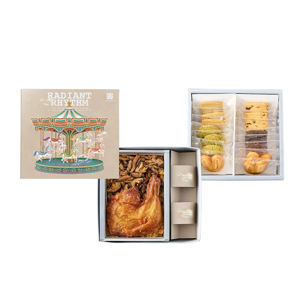 樂園‧旋轉木馬禮盒 雙層-HOR02C12