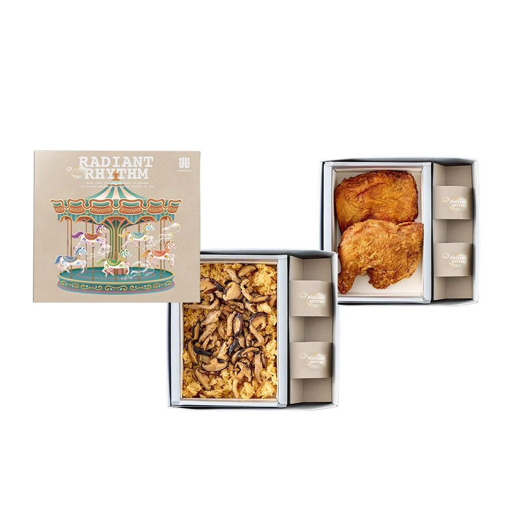 樂園‧旋轉木馬禮盒 雙層-HOR02G20