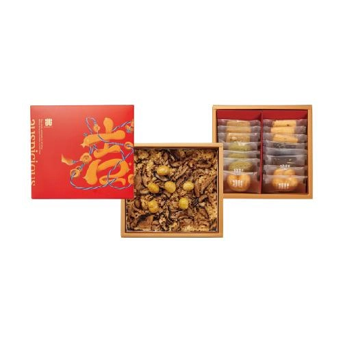 吉兆禮盒 雙層(20兩)-GL0220K