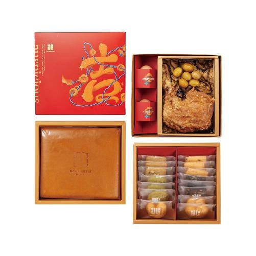 吉兆禮盒 三層(12/16兩)-GL0312O