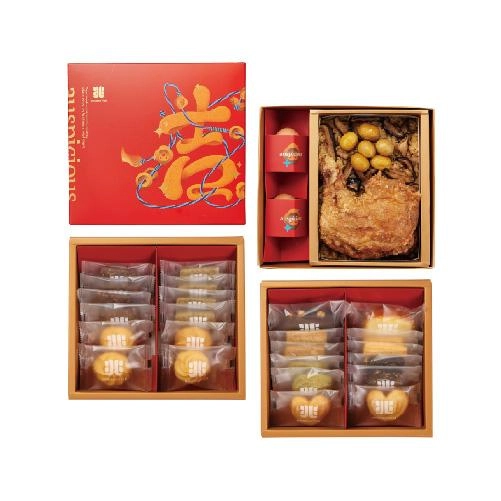 吉兆禮盒 三層(12/16兩)-GL0312S