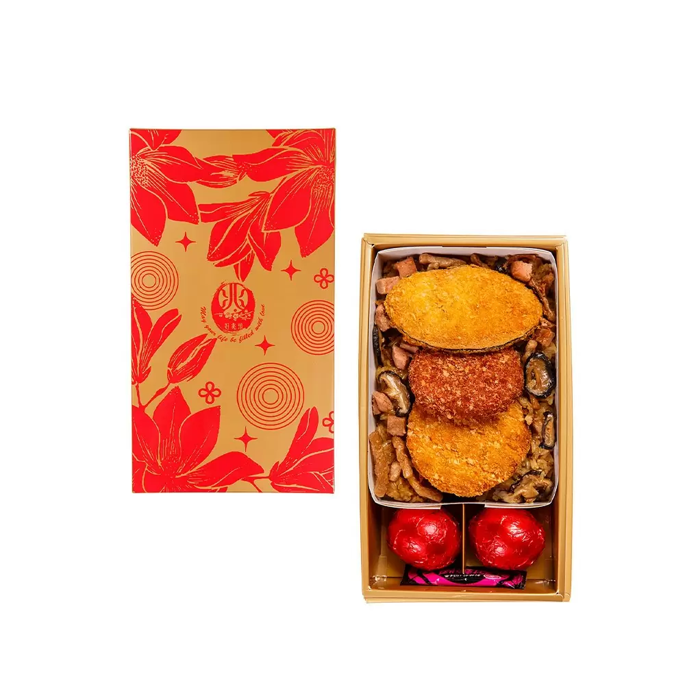 滿意素-單層-油飯素三寶禮盒