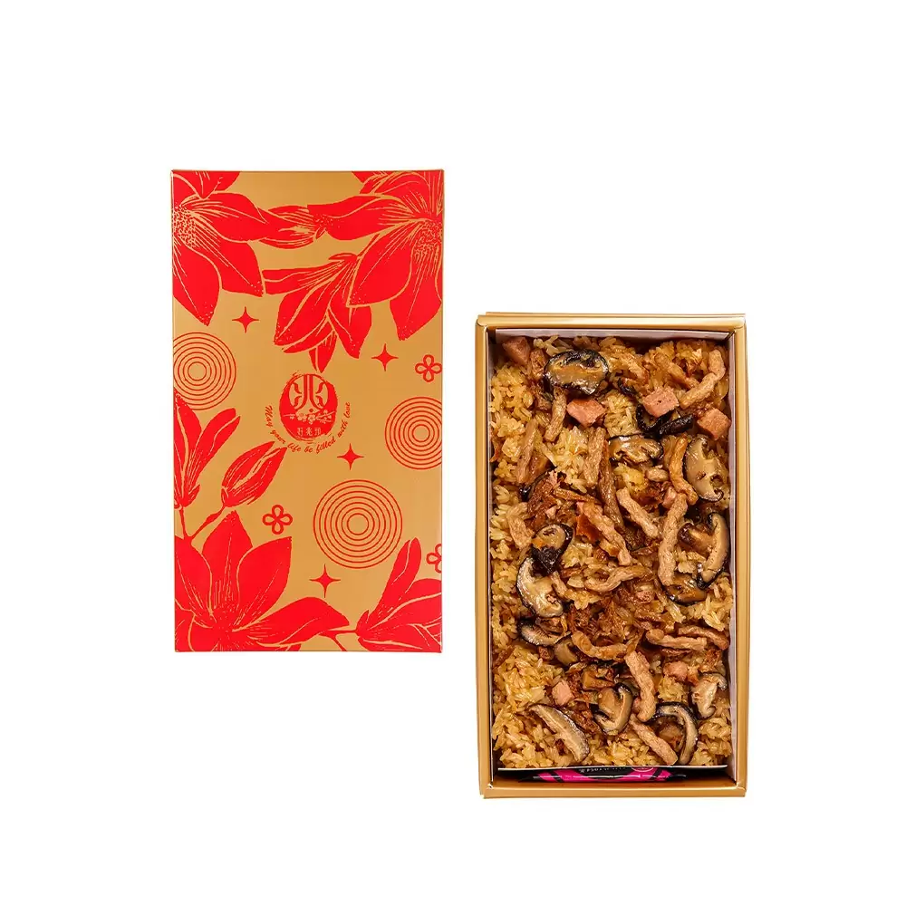 滿意素-單層-純油飯禮盒